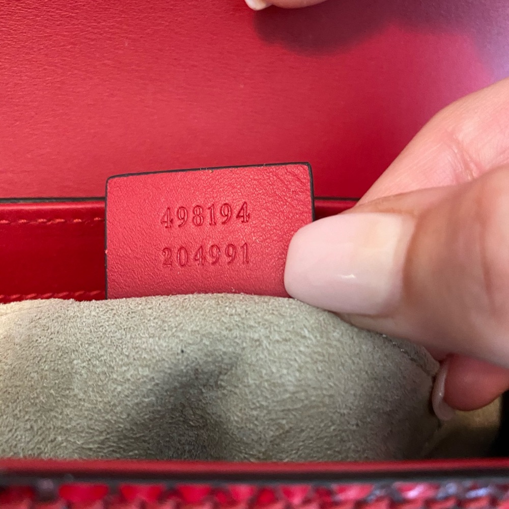 *RARE*Authentic Gucci Padlock Python Mini Backpack - Picture 9 of 15